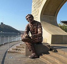 Memorial statue in Pittsburgh, Pennsylvania, created by Robert Berks; opened to the public on November 5, 2009