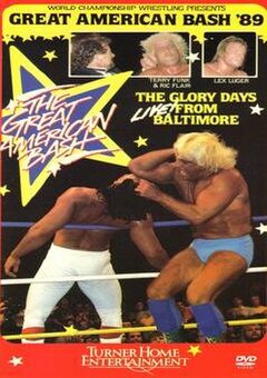 DVD Cover featuring Terry Funk, Ric Flair, Lex Luger, and Ricky Steamboat.