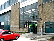 The Hangar, former venue for Toronto Roller Derby. Hangar Derby Entrance.JPG