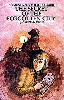 <i>The Secret of the Forgotten City</i> Book by Harriet Adams under the pseudonym Carolyn Keene