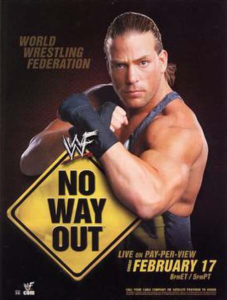Promotional poster featuring Rob Van Dam