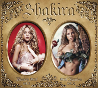 <i>Oral Fixation, Vol. 1 & 2</i> 2006 box set by Shakira