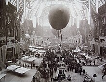 The 1909 Paris Salon Aerienne Salon de locomotion aerienne 1909 Grand Palais Paris.jpg