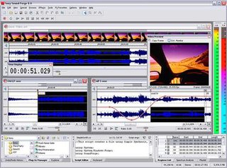 <span class="mw-page-title-main">Sound Forge</span> Audio editing software