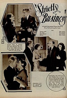 <i>Strictly Business</i> (1931 film) 1931 film