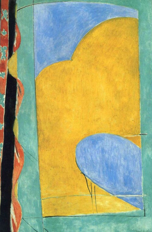 Matisse – Le rideau jaune