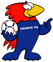 Footix, the official mascot of the tournament France98mascot.png