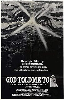 <i>God Told Me To</i> 1976 film by Larry Cohen