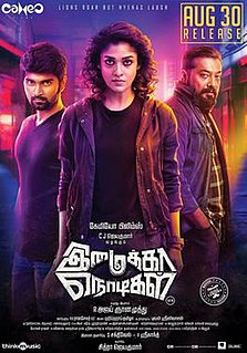 <i>Imaikkaa Nodigal</i> 2018 film by R Ajay Gnanamuthu