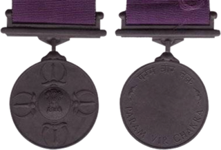 <span class="mw-page-title-main">Param Vir Chakra</span> Indias highest military decoration