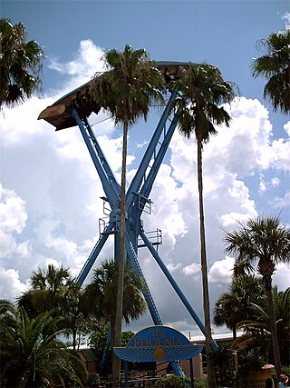 <span class="mw-page-title-main">Looping Starship</span> Amusement ride