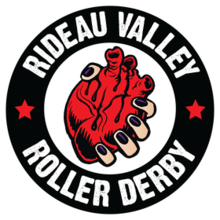 Final Rideau Valley logo Rideau Valley Roller Derby logo 2017.png