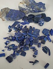 Rough and polished Lapis lazuli. Small lapis.jpg