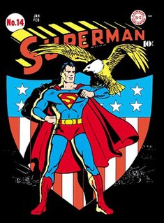 Publication history of Superman