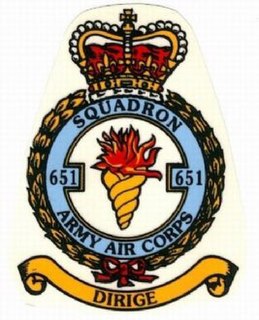 No. 651 Squadron AAC Military unit