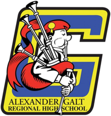 Alexander Galt Regional High School logo.png