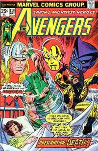 Whirlwind as he appears on the cover of Avengers #139 (Sep. 1975). Art by John Romita Sr.