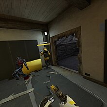 An in-game screenshot of a player disarming the EMP Breachers VR (defusing EMP).jpeg