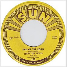 End of the Road (Jerry Lee Lewis song) - Wikipedia