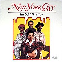 Aku Doin' baik-Baik saja Sekarang New York City band album.jpg