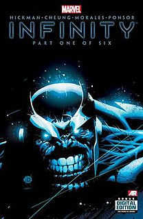 <i>Infinity</i> (comic book) 2013 Marvel Comics storyline