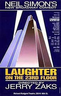 <i>Laughter on the 23rd Floor</i> play by Neil Simon