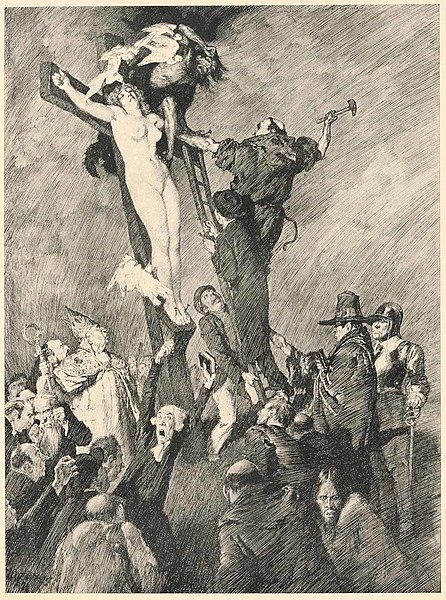 File:Norman Lindsay - The Crucified Venus (1913).jpg