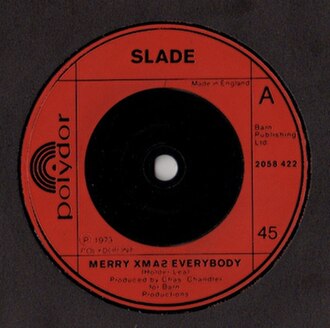 Side A of the original UK single