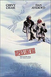 <i>Spies Like Us</i> 1985 US spy comedy film by John Landis