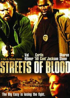 <i>Streets of Blood</i> 2009 film directed by Charles Winkler