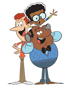 File:The Loud House - Clyde's Dads Howard and Harold.svg