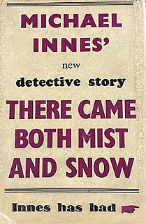 <i>There Came Both Mist and Snow</i> 1940 novel