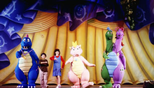 Ord, Max, Emmy, Cassie, Zak & Wheezie in Dragon Tales Live! Dragon Tales Live.png