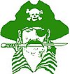Gulf High School Buccaneers. Gulf High School (Florida) Buccaneer logo.jpg