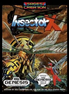 <i>Insector X</i> 1989 video game