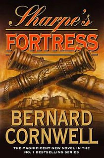 <i>Sharpes Fortress</i> 1998 historical novel by Bernard Cornwell