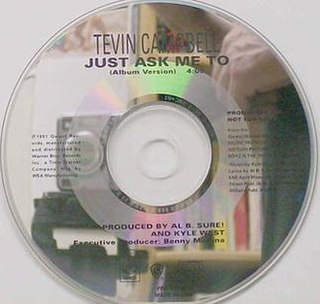 <span class="mw-page-title-main">Just Ask Me To</span> 1991 single by Tevin Campbell