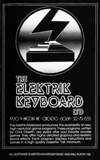 The Elektrik Keyboard