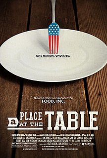 <i>A Place at the Table</i> 2012 American film