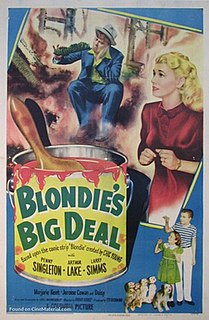 <i>Blondies Big Deal</i> 1949 film