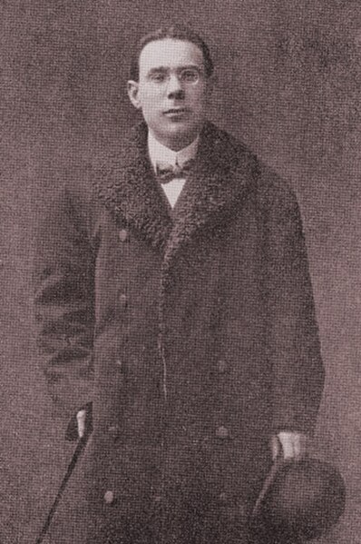 Louis B. Boudin, in a photo taken at the time of his publication of his first book in 1907