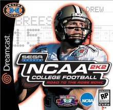 NCAA College Football 2K2: Раушан боуліне апаратын жол