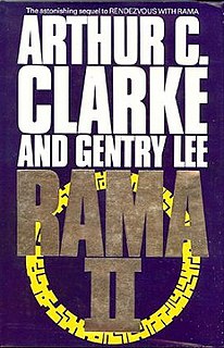 <i>Rama II</i> (novel) 1989 novel by Arthur C. Clarke and Gentry Lee