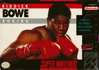 <i>Riddick Bowe Boxing</i> 1993 boxing video game