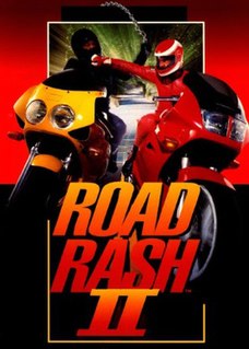 <i>Road Rash II</i> 1992 racing game