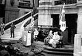 The building is used to host a ceremony on September 29, 1950, to mark the recapture of Seoul by U.N. forces in the Korean War.