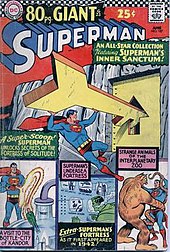 The Silver Age Fortress of Solitude, from Superman #187 (June 1966); art by Curt Swan and George Klein. Superman187.JPG