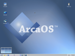 ArcaOS is the most recent OS/2-based operating system developed outside of IBM. ArcaOS 5.0 Screenshot.png