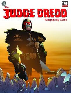 The Judge Dredd Roleplaying Game Tabletop science fiction role-playing game