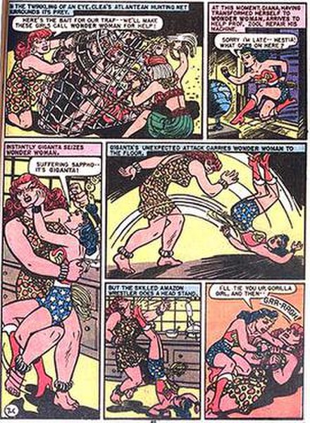 Giganta in Wonder Woman #28.